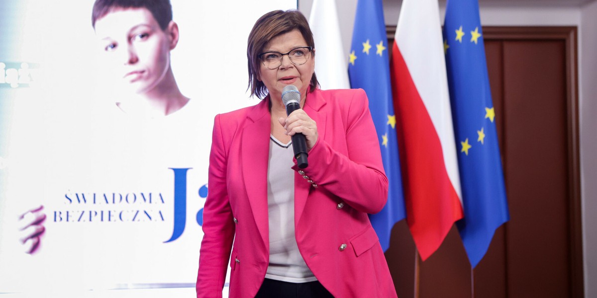 Ministra zdrowia Izabela Leszczyna