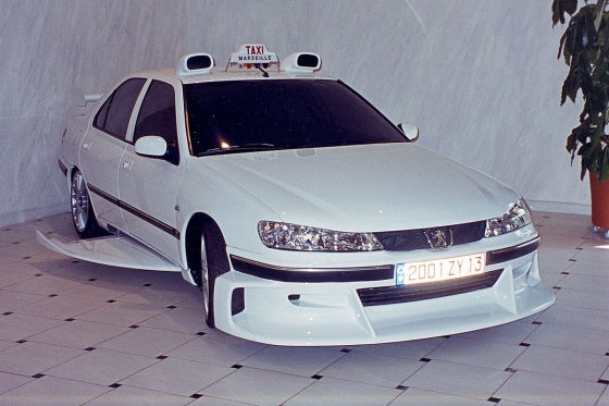 Odlotowy Peugeot 406 z filmu Taxi 