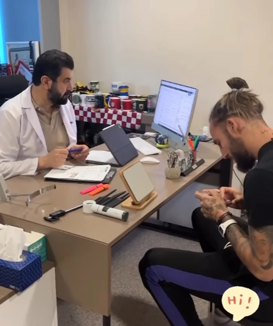 Nemanja Gudelj odlučio se da se podvrgne intervenciji presađivanja kose