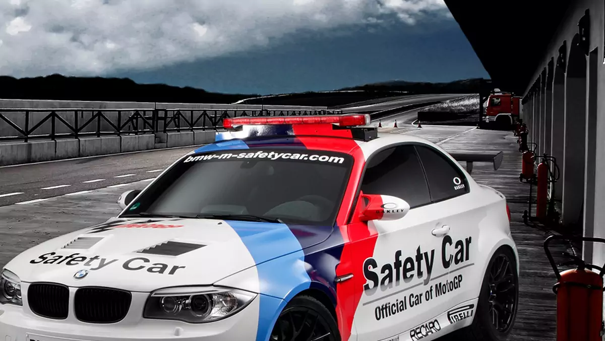 BMW serii 1 M Coupe samochodem bezpieczeństwa MotoGP