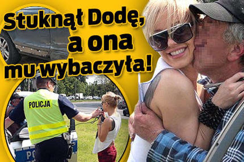 Stuknął Dodę, a ona mu wybaczyła!