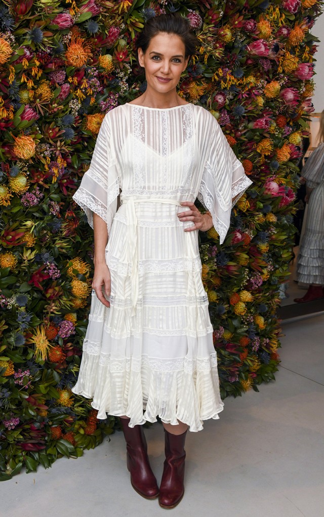 Katie Holmes New York Fashion Week