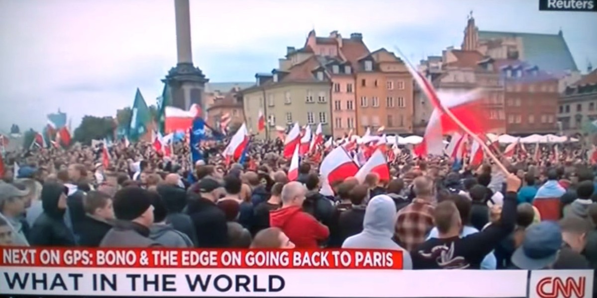 CNN ostro o rządach PIS