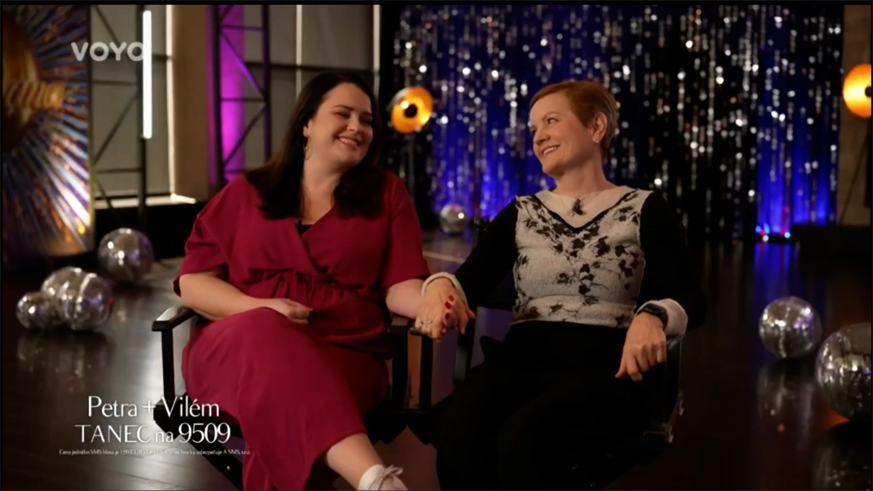 Petra Polnišová a jej mama v Let's Dance. 