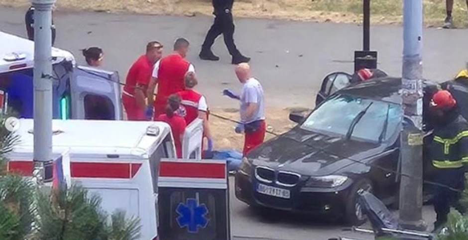 Saobraćajna nesreća kod Ušća