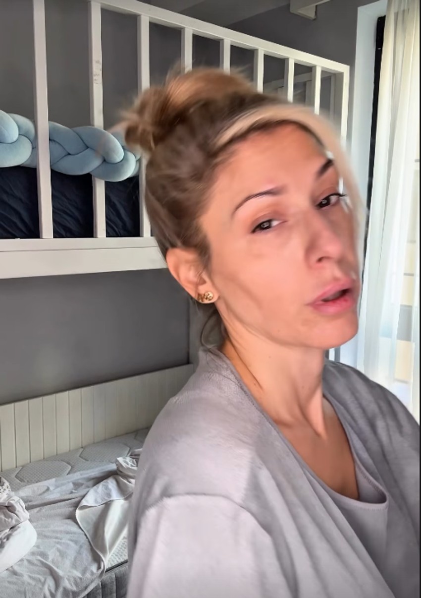 Kristina Radenković bez šminke