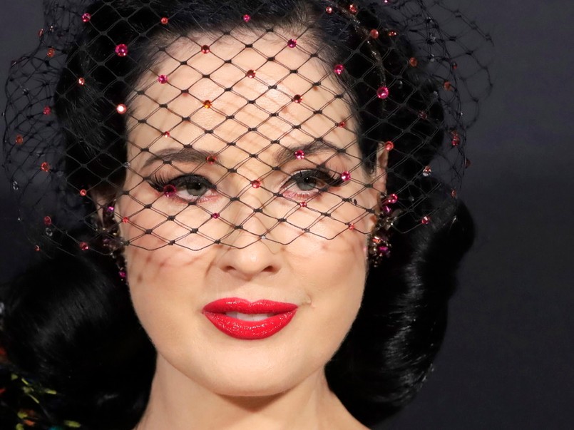 Dita von Teese - ona się nie starzeje!