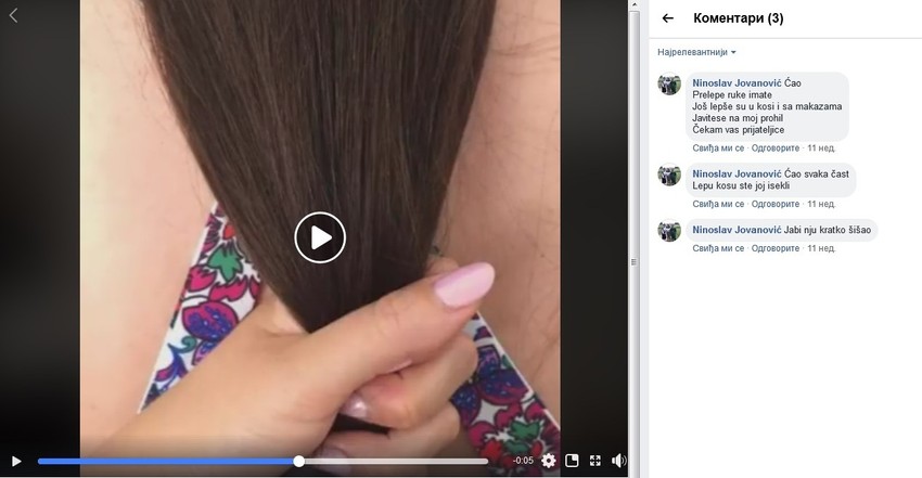 Malčanski berberin vrebao žene na stranicama za otkup kose 