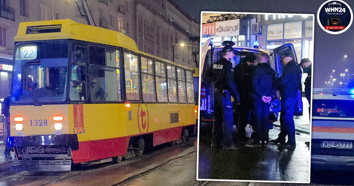 Atak nożownika w Warszawie: Bohaterska reakcja pasażerów