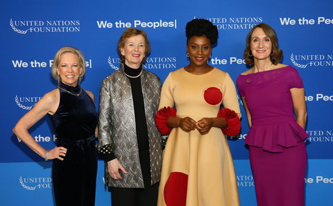 Chimamanda Ngozi Adichie is the youngest African to receive the UN Foundation Global Leadership Award