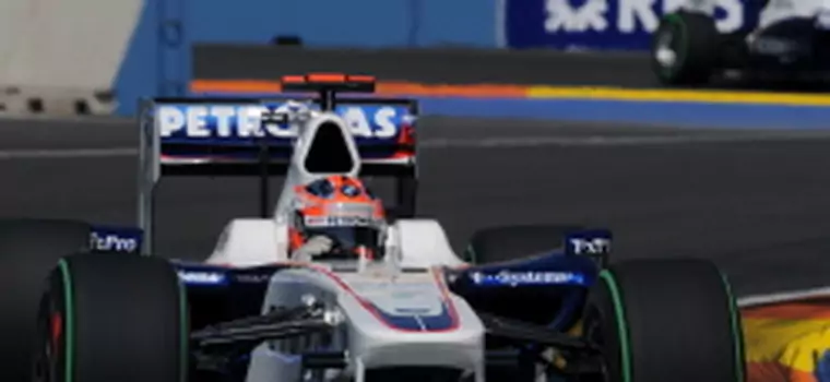 Grand Prix Europy 2009: Kubica - popełniłem mały błąd