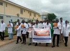 Abuja doctors hit streets, demand release of colleague kidnapped in Dec 2023