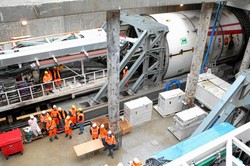 Będą drążyć tunel pod budynkami na Powiślu