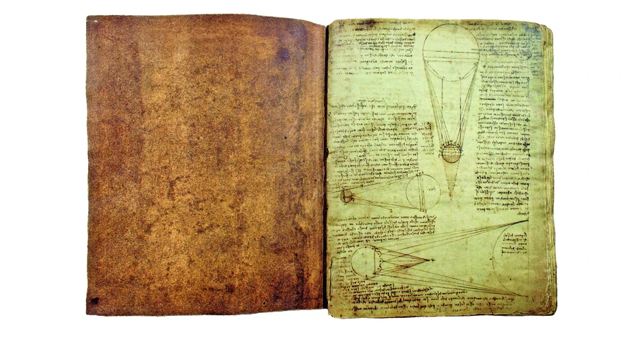 Codex Leicester, najdrożej sprzedany rękopis na świecie, w którym Leonardo da Vinci opisywał właściwości wody, powietrza i światła, wart jest dziś 52 mln dolarów i należy do Billa Gatesa. Cena faksymile to 12,9 tys. złotych