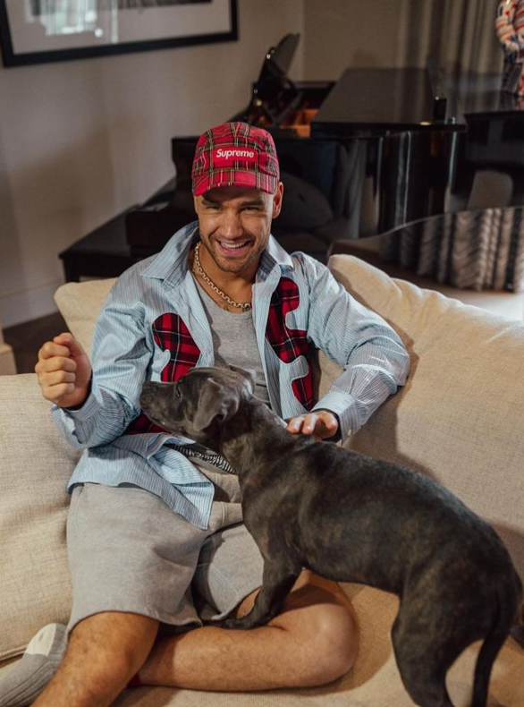 Spevák Liam Payne.