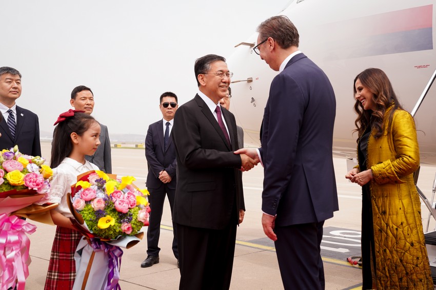Aleksandar Vučić stigao u Peking