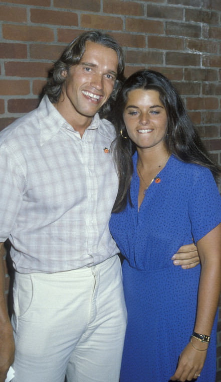 Arnold Schwarzenegger i Maria Shriver w 1979 r.