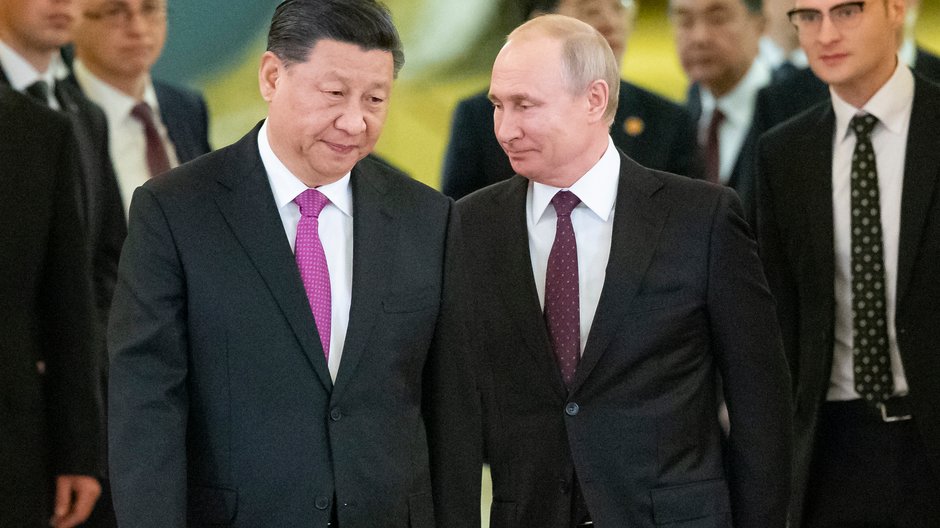 Xi Jinping i Władimir Putin