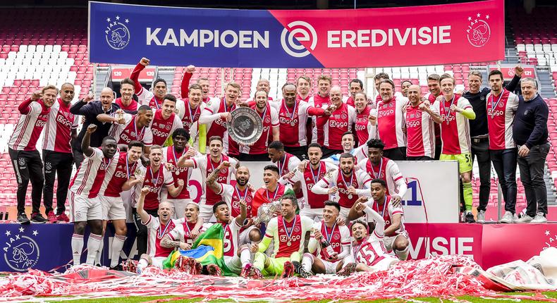 Kudus Mohammed wins Dutch title with Ajax 