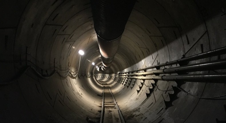 boring company tunnel