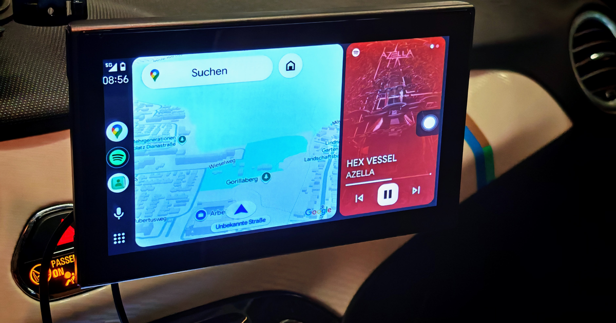 Lamtto RC18 Auto-Bildschirm im Test: Android Auto und Carplay ...