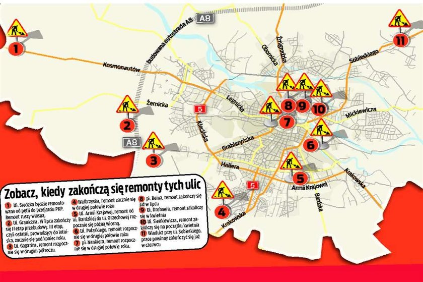 Czeka nas rok remontów