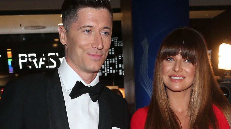 Robert Lewandowski i Anna Lewandowska