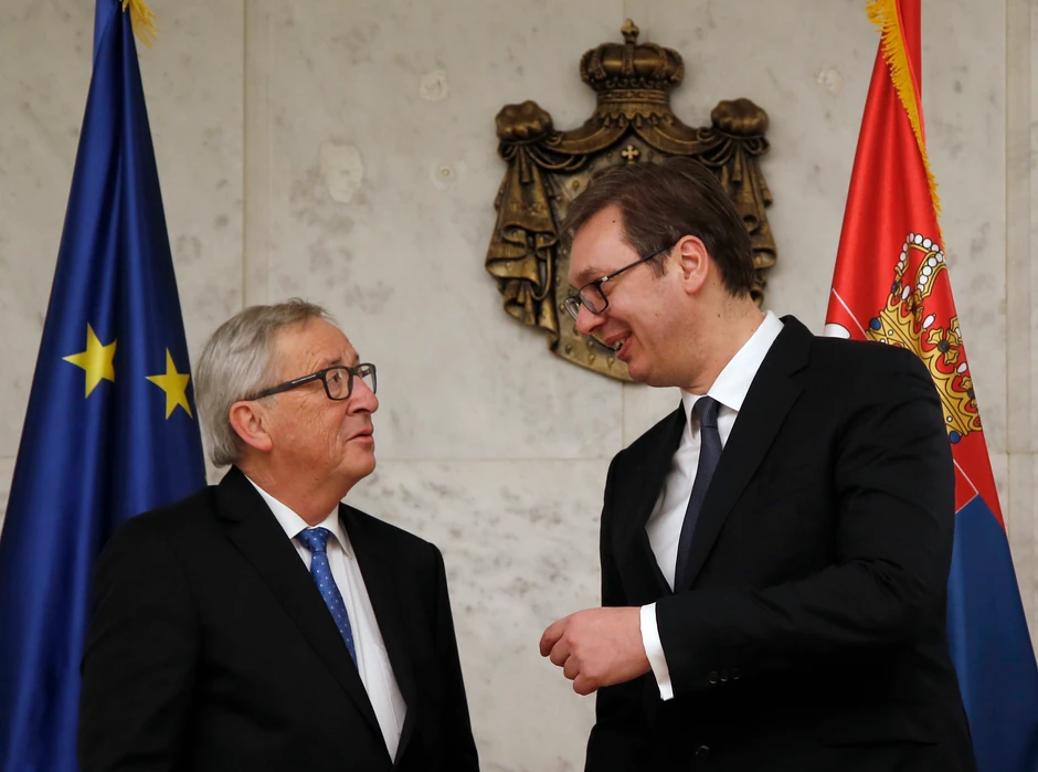 Žan Klod Junker i Aleksandar Vučić