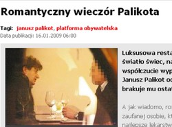 Palikot odreagowuje stresy przy winie