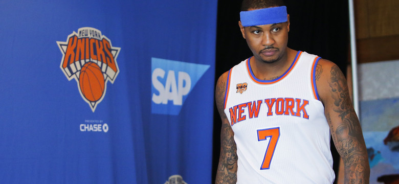 NBA: Carmelo Anthony nie widzi problemu z grą jako silny skrzydłowy