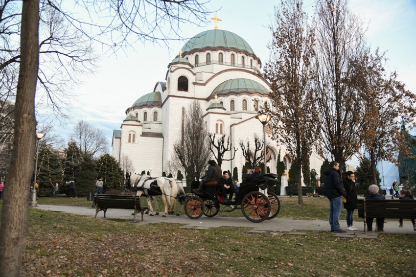 Božićno seoce kod Hrama
