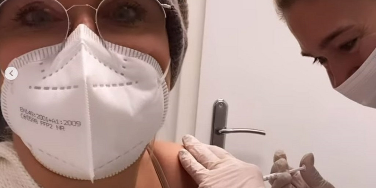 Agata Młynarska przyjęła trzecią dawkę szczepionki