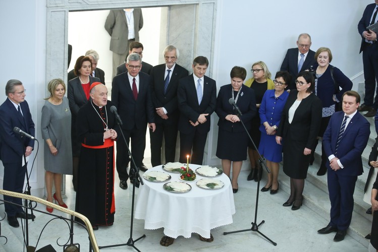 Spotkanie opłatkowe w Sejmie