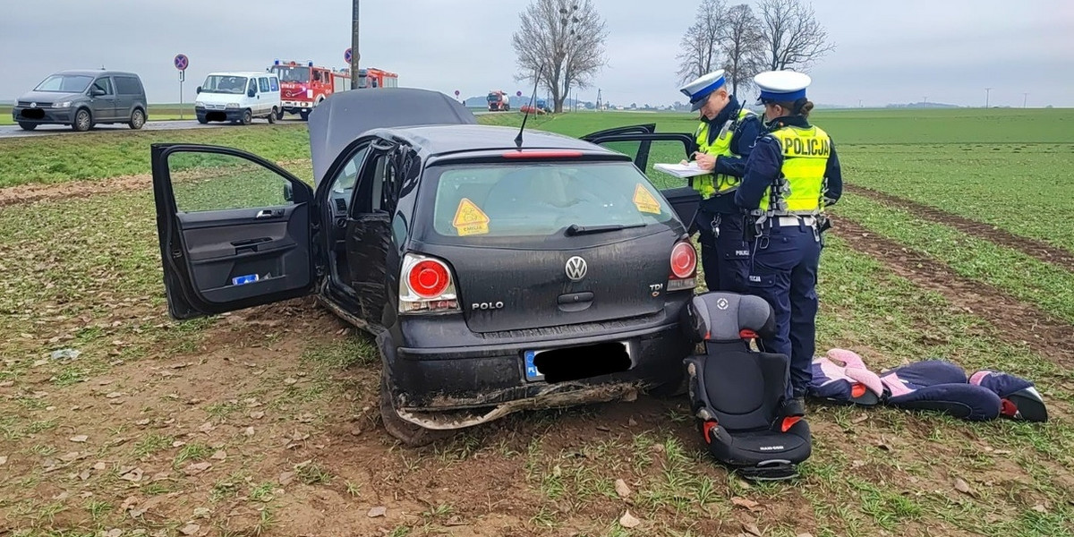 6-letnia dziewczynka zginęła w wypadku pod Kędzierzynem-Koźlem.