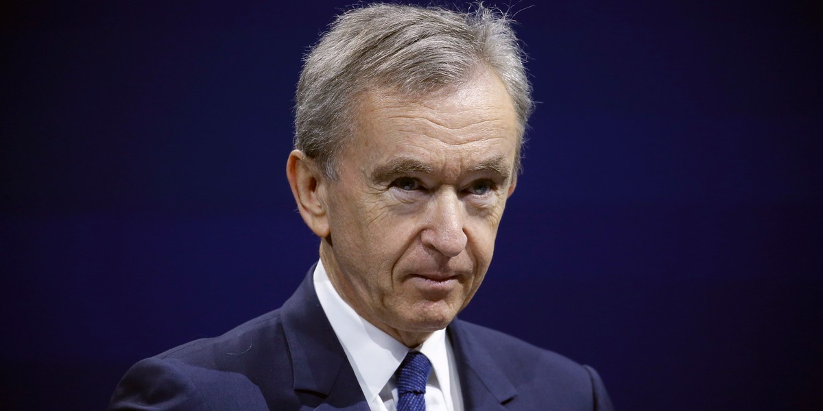 Bernard Arnault, król branży luksusowej, sporo stracił w czasie pandemii