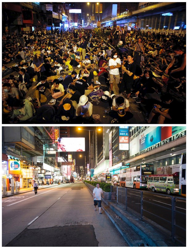 Wider Image: The Umbrella Movement - One Year On