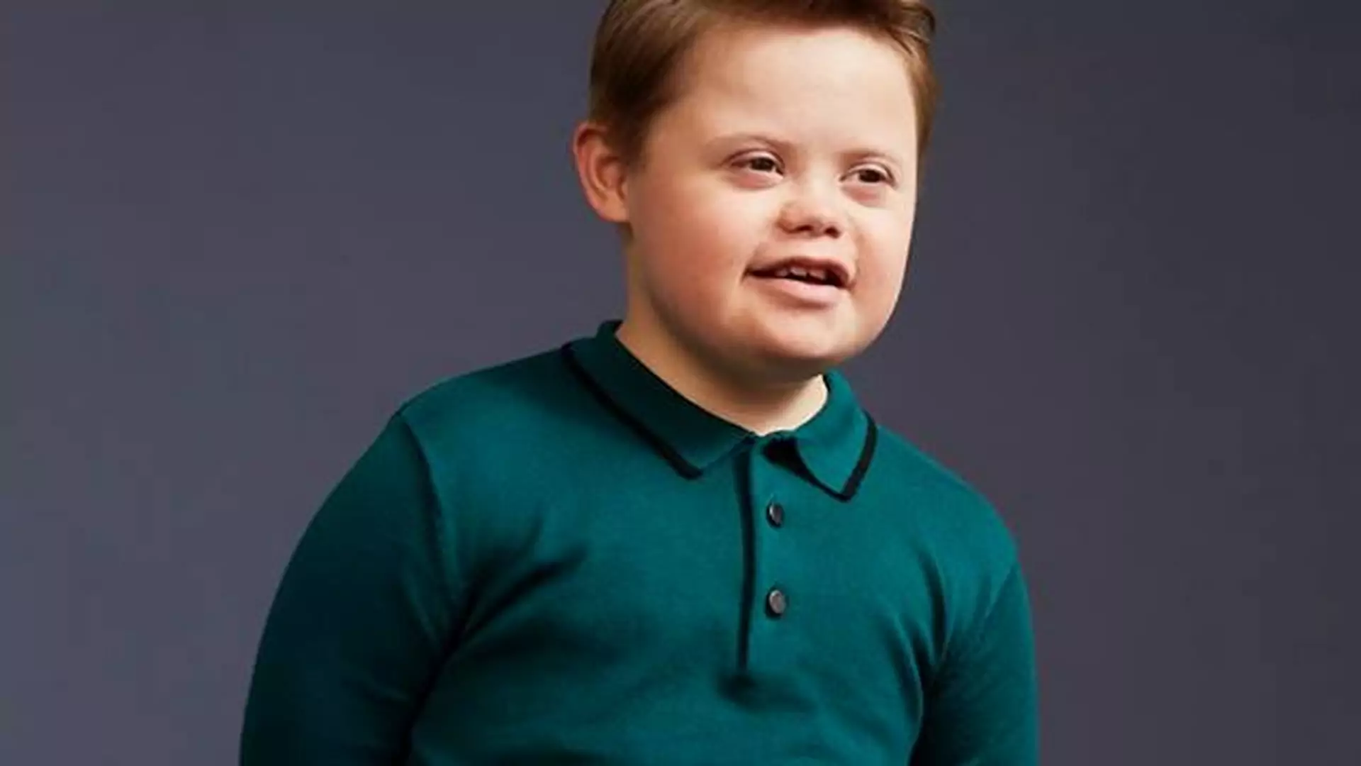 Chłopiec z zespołem Downa został modelem. "Niepełnosprawność nie definiuje go go, jest zwyczajnym człowiekiem"