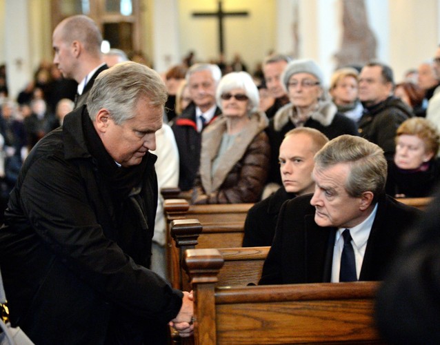 Były prezydent Aleksander Kwaśniewski i wicepremier, minister kultury Piotr Gliński