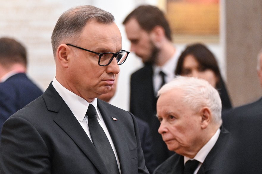 Andrzej Duda i Jarosław Kaczyński