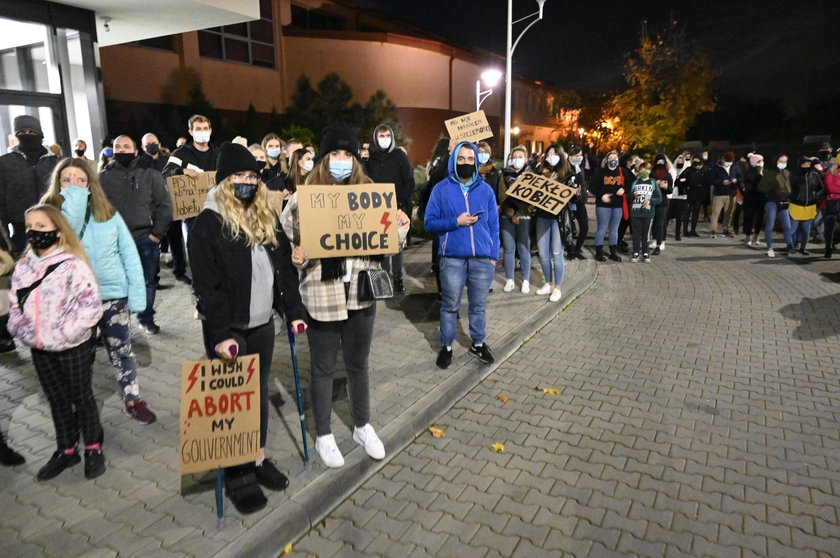 Protesty kobiet w całej Polsce