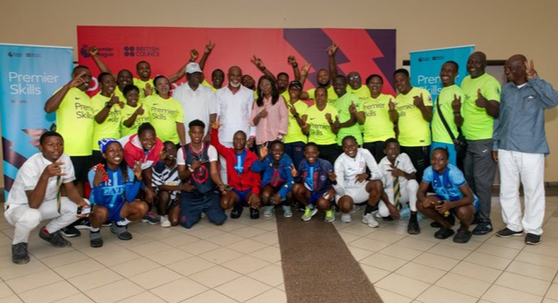 The British Council in partnership with the English Premier League, have trained over 100 Nigerian coaches and footballers through the Premier Skills initiative which is focused on developing football and coaching in the country. 