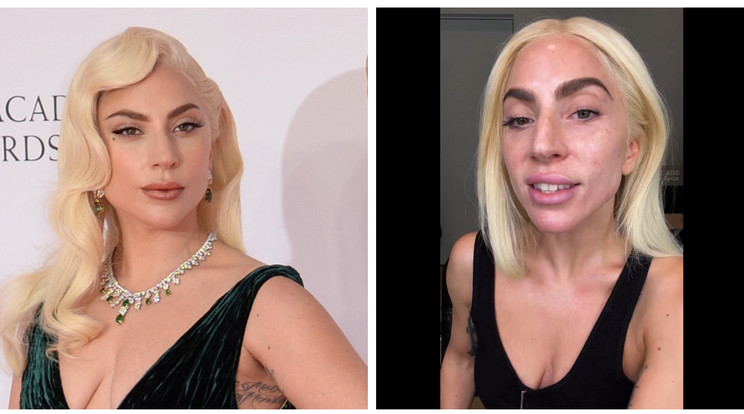 Lady Gaga smink nélküli videót osztott meg / Fotó: Northfoto/Instagram/pillanatkép a videóból