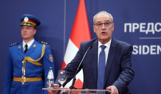 Poseta predsednika Švajcarske Konfederacije Gi Parmelana 