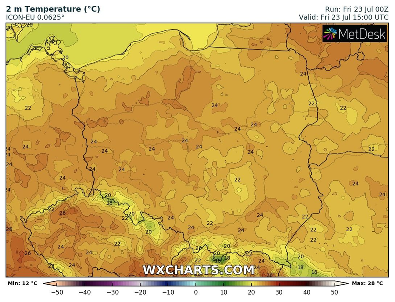 W piątek nieco się ociepli