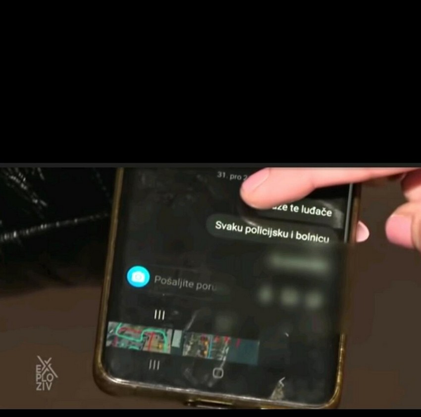 Viber poruke u grupi "Nestali Matej Periš"