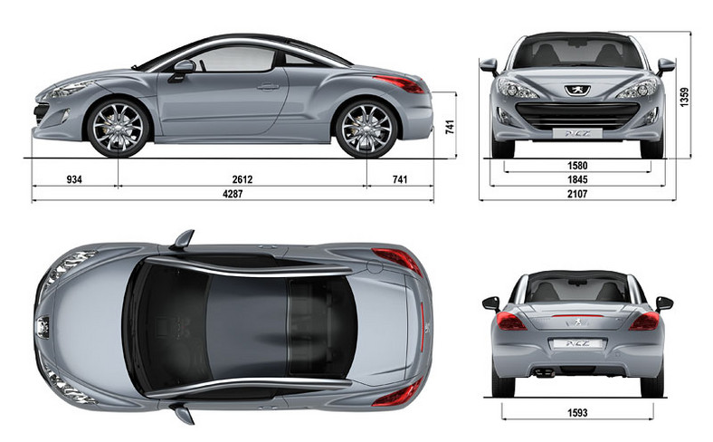 IAA Frankfurt 2009: Peugeot RCZ - odsłonięcie seryjnego coupé