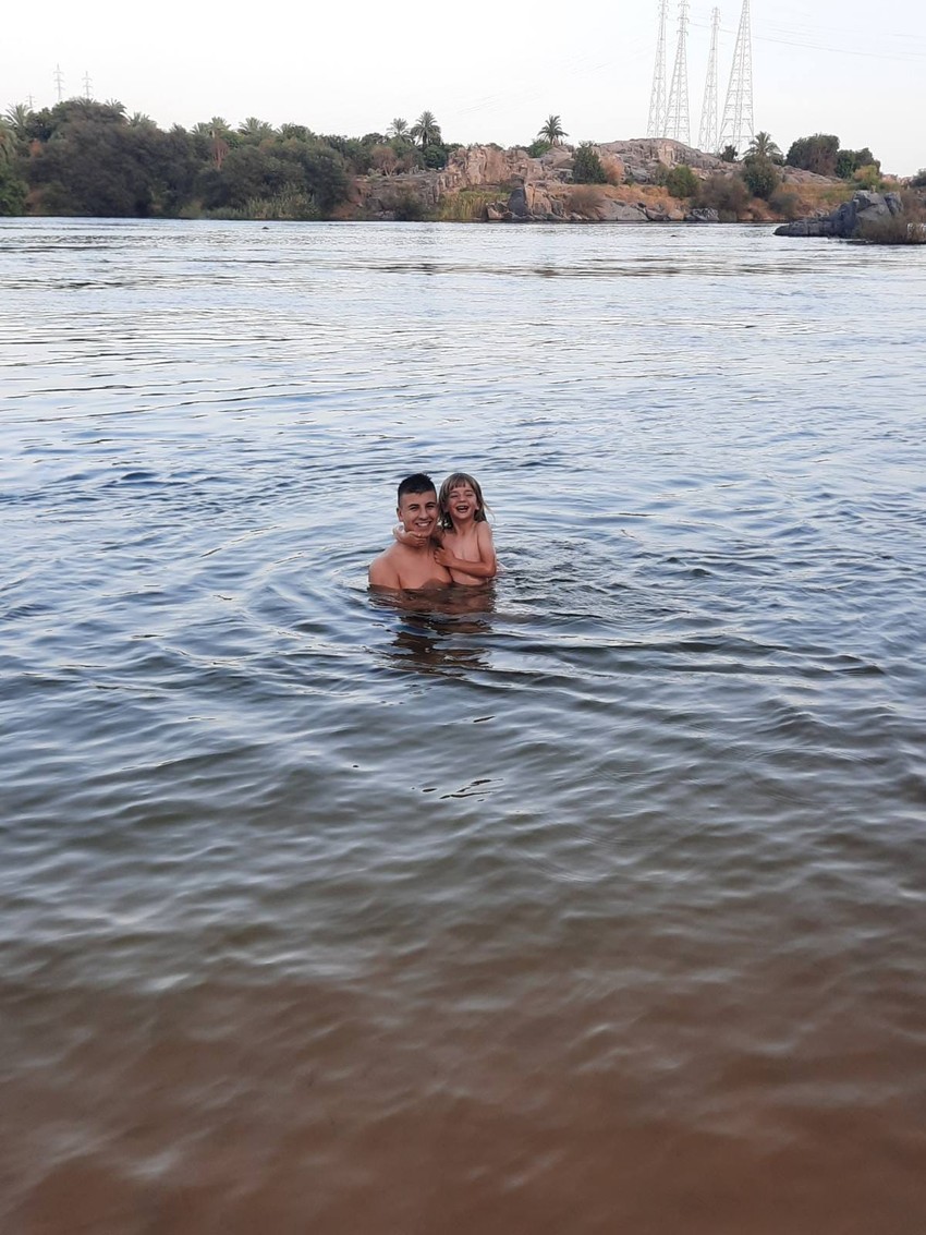 Kupanje u ledenom Nilu