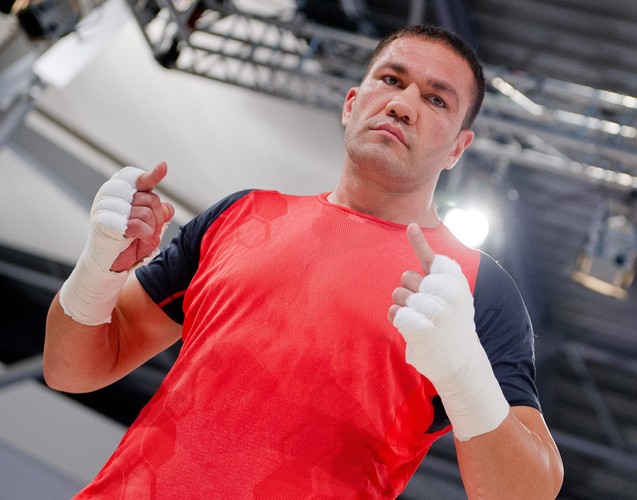 Władimir Kliczko i Kubrat Pulev trenują przed walką o mistrzowskie pasy