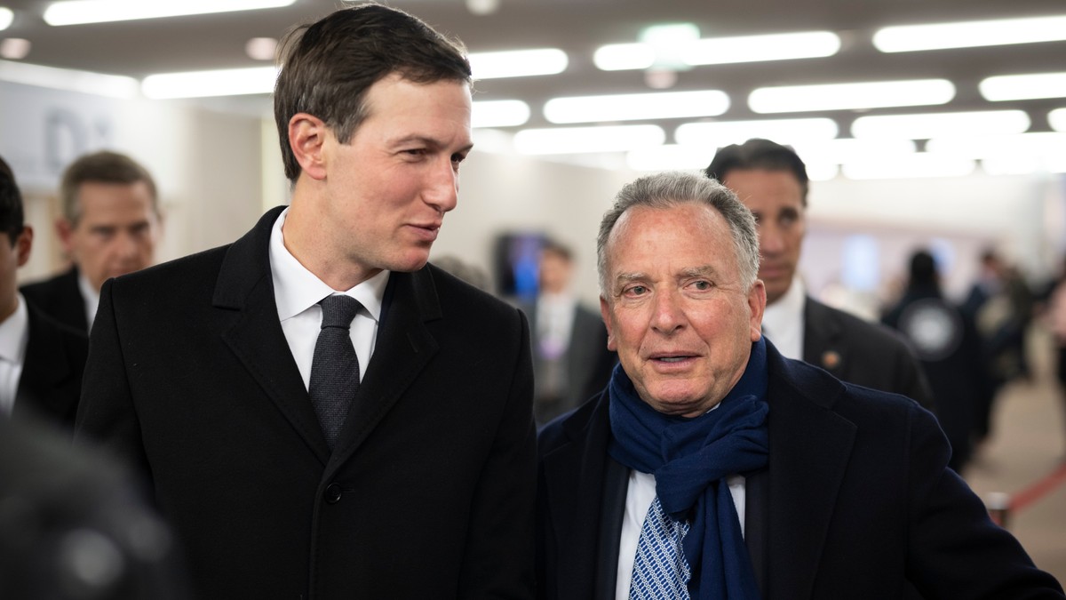 Džared Kušner i Stiv Vitkof u Davosu 20. januara