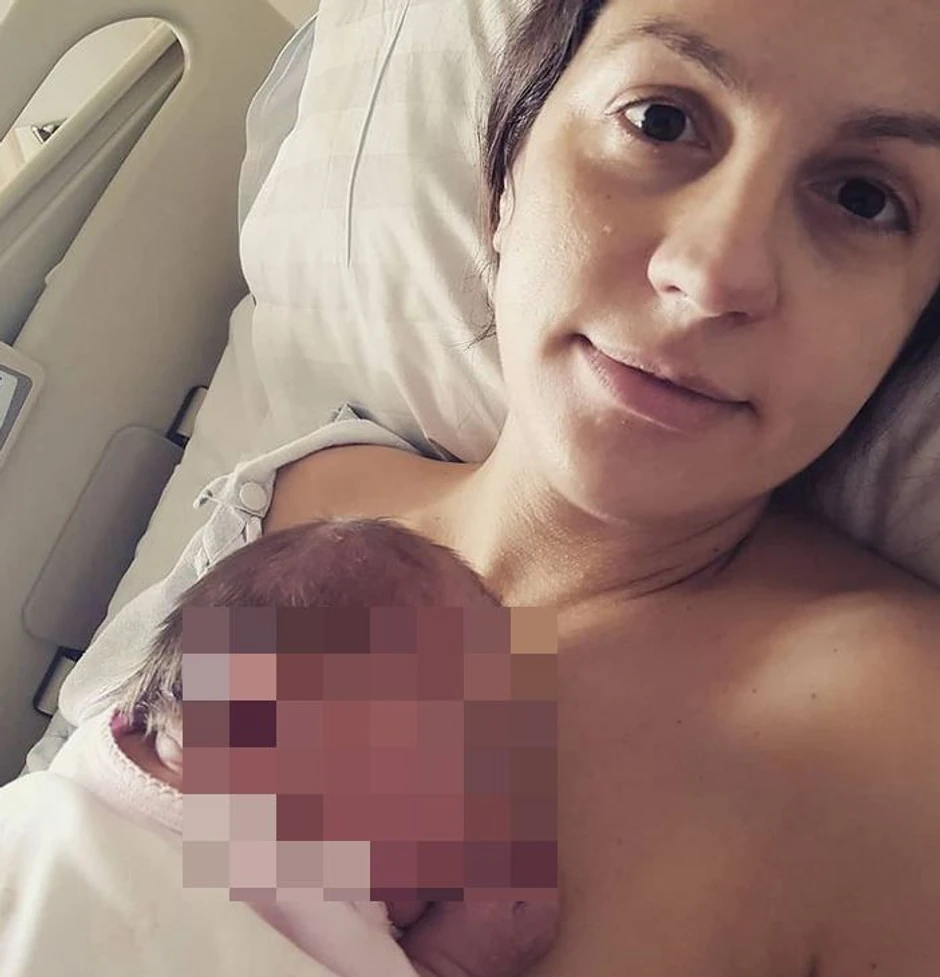 Darina ćerka sa detetom